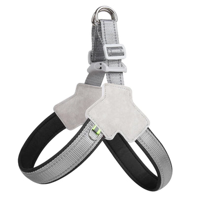 French Bulldog Harness No Pull — Reflective Breathable Mesh Saddle Vest for Small Medium Dogs, Chihuahua, Puppy