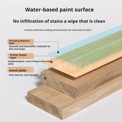 Large Cat Tree House Tower To Floor Adjustable Multi-Level Climbing Toy Cat Climbing Frame Pet Products with Scratching Post