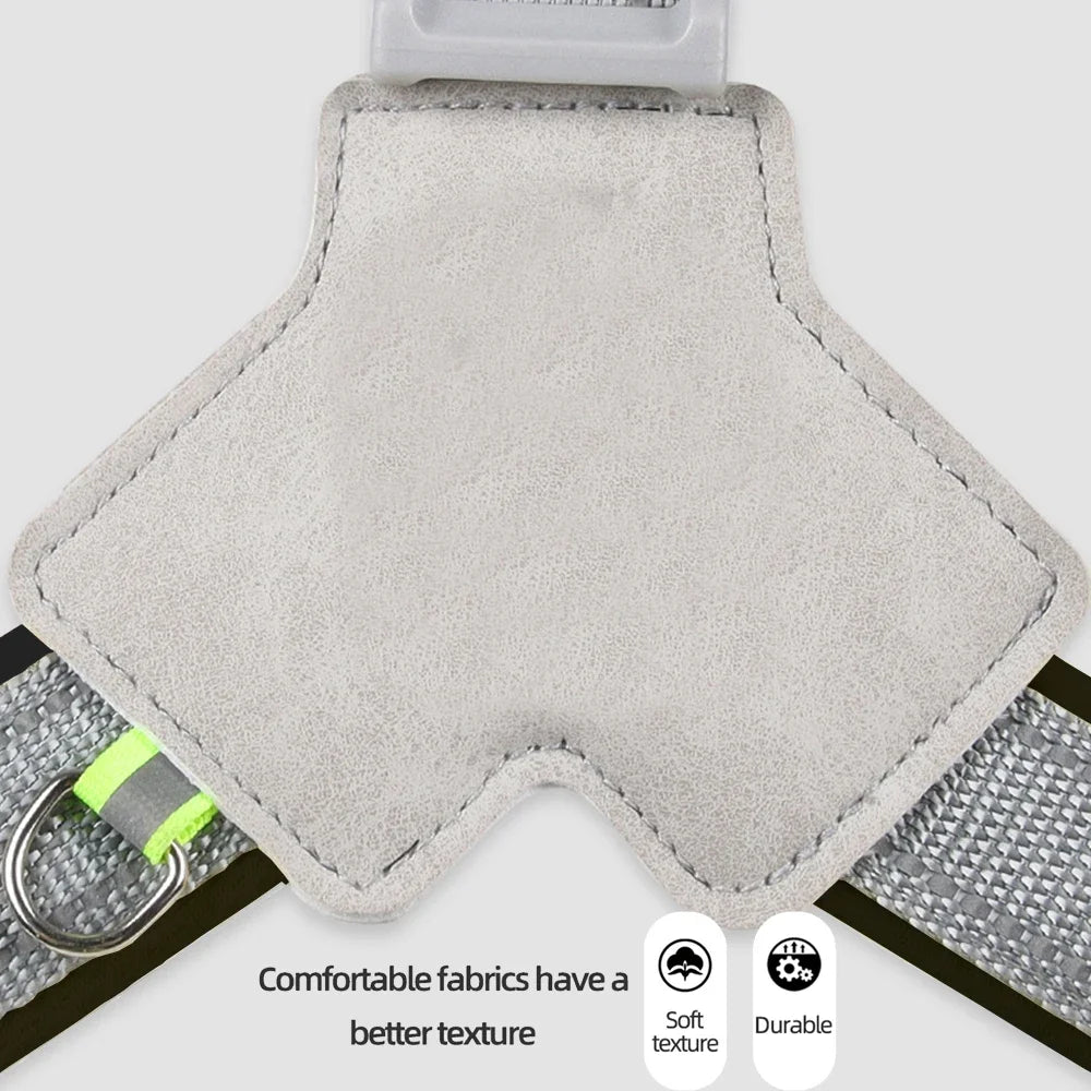 French Bulldog Harness for Small Medium Large Dogs — Adjustable Reflective Chest Strap Vest, Hiking Walking Harness for Pug, Teddy