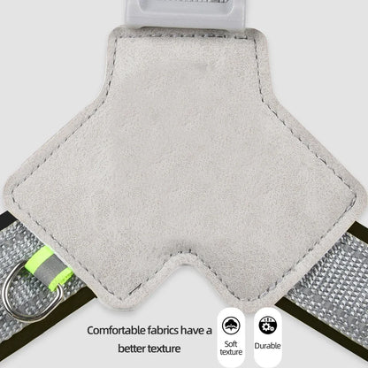 French Bulldog Harness for Small Medium Large Dogs — Adjustable Reflective Chest Strap Vest, Hiking Walking Harness for Pug, Teddy